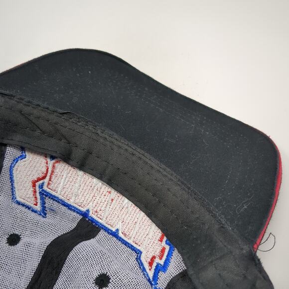 Summit Racing Equipment Strapback Baseball Cap Black One Size Embroidered - Picture 8 of 10